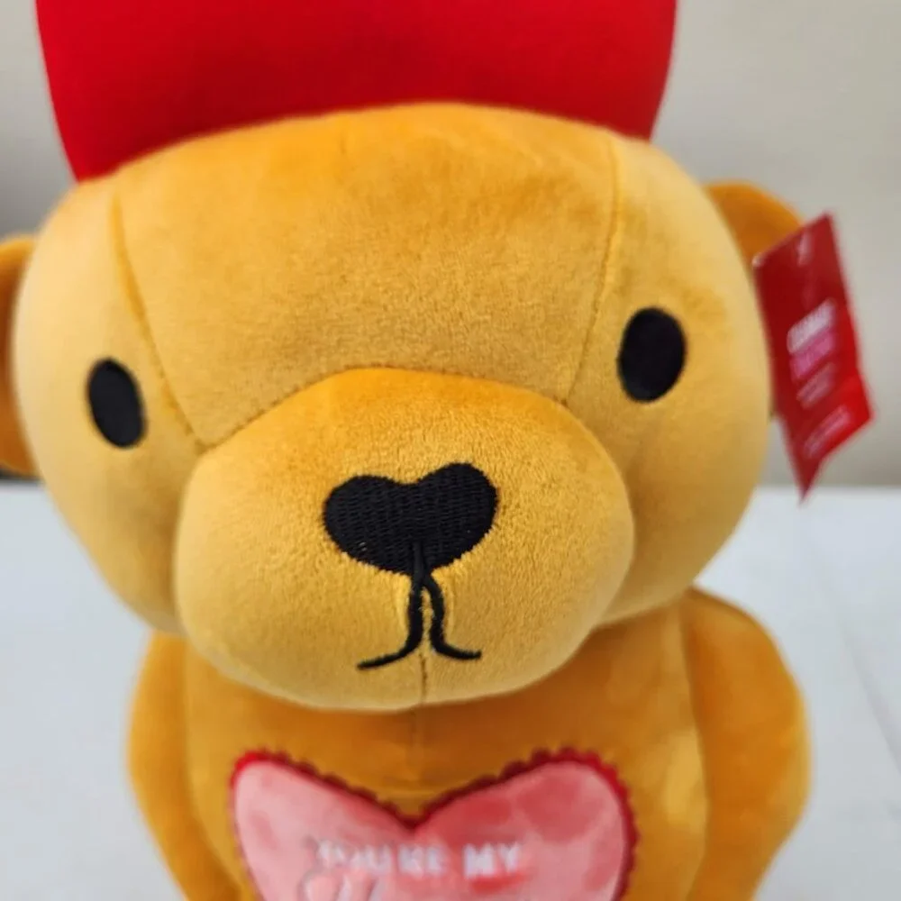 NEW Honey Bear Bottle Plush Valentine's Day Gift Beekeeping Beekeeper Bees Honey